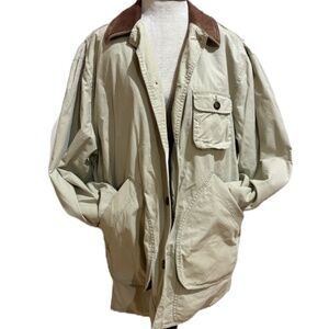Banana Republic Vintage Barn Jacket khaki, green Medium
